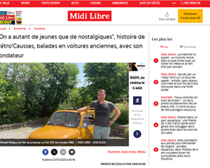 Balade Rétro en sud-Aveyron